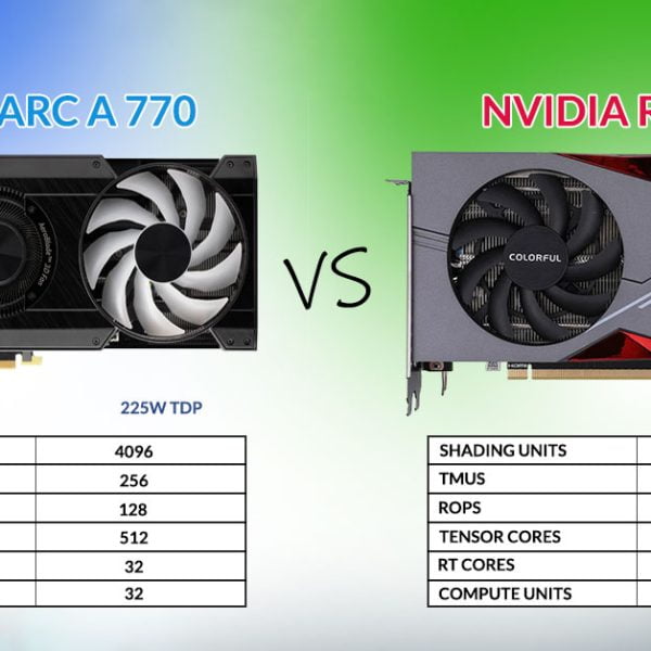 ARC A 770 VS RTX 4060 Spec