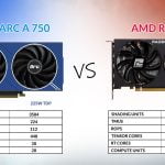 ARC A 750 VS RX 6600 Specifications